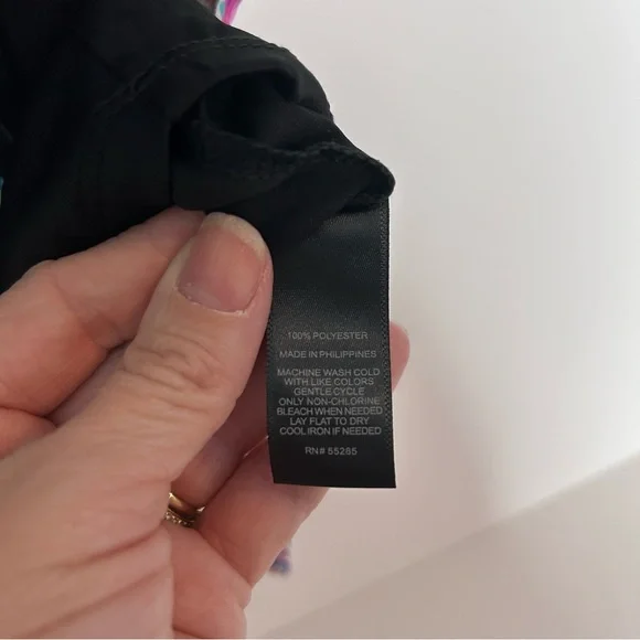 NWT Express Floral Short Sleeve Dress - Size M - Picture 6 of 7